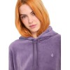 Volcom Stone Heart Up Velvet Hoodie - Women's Hoodie - Vintage Violet