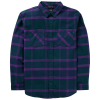 Burton Favorite Long Sleeve - Ανδρικό πουκάμισο flannel - Deep Emerald/Imperial Purple
