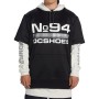 DC Dryden 2 - Technical Double Layer Hoodie for Men - Black