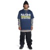 DC Dryden 2 - Technical Double Layer Hoodie for Men - Dress Blues