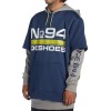 DC Dryden 2 - Technical Double Layer Hoodie for Men - Dress Blues