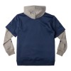 DC Dryden 2 - Technical Double Layer Hoodie for Men - Dress Blues