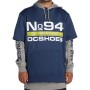 DC Dryden 2 - Technical Double Layer Hoodie for Men - Dress Blues