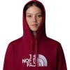 THE NORTH FACE Drew Peak - Γυναικείο φούτερ - Beetroot