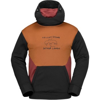 Volcom Hydro Riding Hoodie 2 - Ανδρικό Φούτερ DWR - Caramel Volcom Hydro Riding Hoodie 2 - Ανδρικό Φούτερ DWR - Caramel