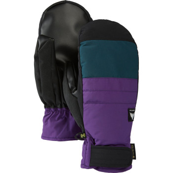 Burton Reverb GORE-TEX Mittens - Men's Ski & Snowboard Mittens - Imperial Purple / Deep Emerald