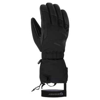 ZIENER GAIKU AS® AW - Men's lavalan® Alpine ski gloves - Black