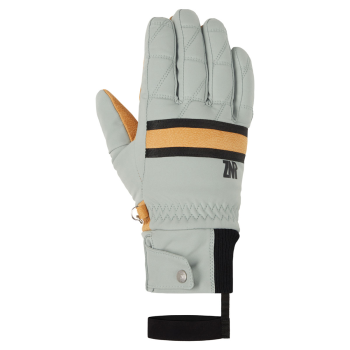 ZIENER KABBI AS - Women's Ski gloves - Green Frost