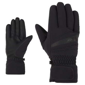 ZIENER KIRIA Primaloft - Women's Ski gloves - Black