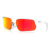Oakley BiSphaera™️ - Sunglasses - Polished White/Prizm Ruby