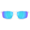 Oakley Gibston XL - Sunglasses - Clear Frame/Prizm Sapphire Polarized