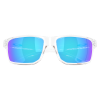 Oakley Gibston XL - Sunglasses - Clear Frame/Prizm Sapphire Polarized