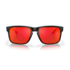 Oakley Holbrook - Sunglasses - Matte Black/Prizm Ruby