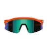 Oakley Hydra - Sunglasses - Neon Orange/Prizm Sapphire