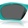 Oakley Lateralis - Sunglasses - Matte Transparent Arctic Surf/Prizm Black