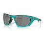 Oakley Lateralis - Sunglasses - Matte Transparent Arctic Surf/Prizm Black