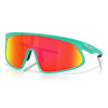 Oakley RSLV - Sunglasses - Matte Celeste/Prizm Ruby