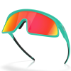 Oakley RSLV - Sunglasses - Matte Celeste/Prizm Ruby