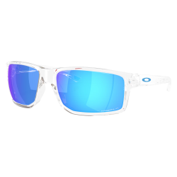 Oakley Gibston XL - Γυαλιά ηλίου - Clear Frame/Prizm Sapphire Polarized