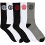 Element High Rise - Ανδρικές αθλητικές κάλτσες 5 Pack - Multicolor