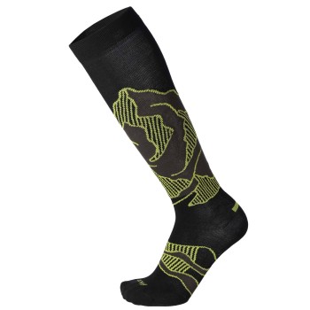 MICO 240 Light Weight Warm Control - Κάλτσες ski/snowboard - Black