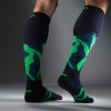 MICO 240 Light Weight Warm Control - ski socks - Blue
