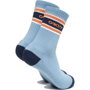 OAKLEY Icon B1B Socks 2.0 (2 Pack) - Crew Socks - Sonewash Blue