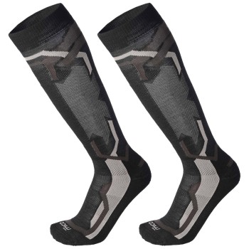 MICO 232 Medium weight Warm Control - Κάλτσες Ski - Black/Anthracite MICO 232 Medium weight Warm Control - Κάλτσες Ski - Black/Anthracite
