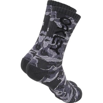 OAKLEY B1B All Play Socks (2 Pack) - All day Socks - Metal Camo Black OAKLEY B1B All Play Socks (2 Pack) - All day Socks - Metal Camo Black