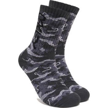 OAKLEY B1B All Play Socks (2 Pack) - All day Socks - Metal Camo Black OAKLEY B1B All Play Socks (2 Pack) - All day Socks - Metal Camo Black