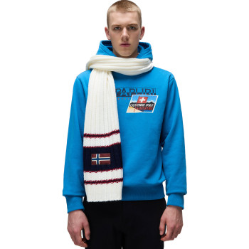 Napapijri Areuse Scarf - Unisex Scarf - Beige Dimity