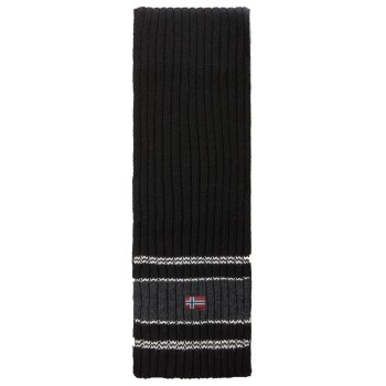 Napapijri Areuse Scarf - Unisex Κασκώλ - Black Napapijri Areuse Scarf - Unisex Κασκώλ - Black