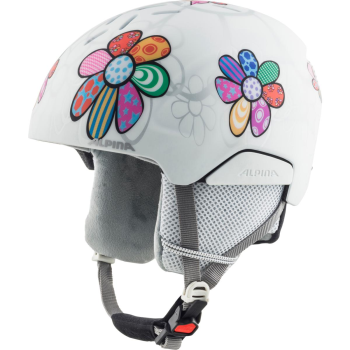 ALPINA Pizi Junior Hi-EPS - Junior Ski/Snowboard Helmet - Patchwork Flower Matt