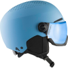 ALPINA Zupo Junior Hi-EPS + Visor Q-Lite- Junior Ski/Snowboard Helmet - Smoke Blue matt