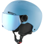 ALPINA Zupo Junior Hi-EPS + Visor Q-Lite- Junior Ski/Snowboard Helmet - Smoke Blue matt