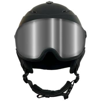 Demon Podium Team Visor - Ski/Snowboard Helmet - Black 