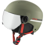 ALPINA Zupo Junior Hi-EPS + Visor Q-Lite- Παιδικό Κράνος με μάσκα Ski/Snowboard - Olive Red matt