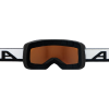 ALPINA Taos Q-Lite - Μάσκα Ski/Snowboard - Black/Oil matt/Blue mirror