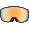 ALPINA Bivio QV Quattroflex/Varioflex - Ski/Snowboard goggle - Black mat /Gold mirror