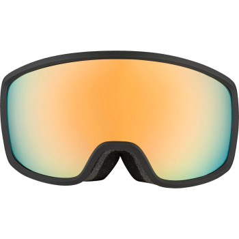 ALPINA Bivio QV Quattroflex/Varioflex - Μάσκα Ski/Snowboard - Black mat /Gold mirror