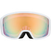 ALPINA Bivio QV Quattroflex/Varioflex - Ski/Snowboard goggle - White mat /Gold mirror