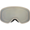 ALPINA Fernie Junior Q-Lite Mirror - Junior Ski/Snowboard goggle - White matt/Gold mirror