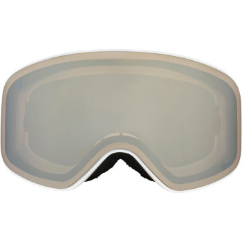 ALPINA Fernie Junior Q-Lite Mirror - Junior Ski/Snowboard goggle - White matt/Gold mirror