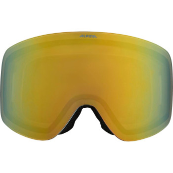 ALPINA Penken Quattroflex-Lite - Ski/Snowboard Goggle - Willow Green matt/Gold mirror