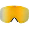 ALPINA Penken Quattroflex - Ski/Snowboard goggle - Black gold matt/Gold mirror