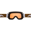 ALPINA Penken Quattroflex - Μάσκα Ski/Snowboard - White gold matt/Gold mirror