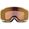 ALPINA Taos QV Quattroflex/Varioflex - Ski/Snowboard goggle - White matt/Gold mirror