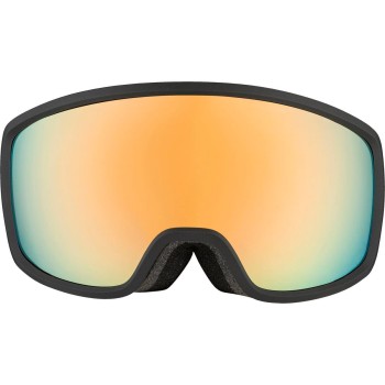 ALPINA Bivio QV Quattroflex/Varioflex - Μάσκα Ski/Snowboard - Black mat /Gold mirror