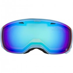 ALPINA ESTETICA Q-Lite Mirror - Μάσκα Ski/Snowboard - Smoke-blue matt / mirror blue