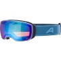 ALPINA ESTETICA Q-Lite Mirror - Μάσκα Ski/Snowboard - Smoke-blue matt / mirror blue